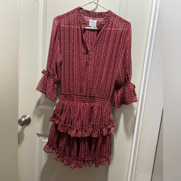 NWOT Misa Los Angeles chiffon dress - Picture 9 of 9